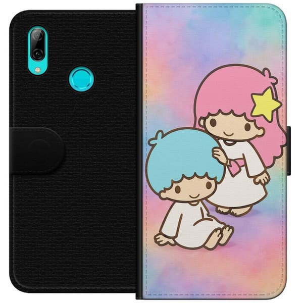 Huawei P smart 2019 Tegnebogsetui Kawaii Sanrio Kiki Lola Little Twin Stars