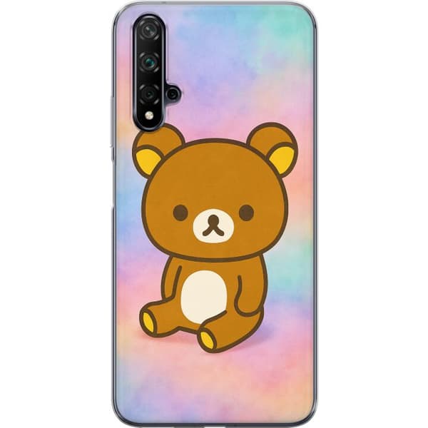 Huawei nova 5T Gjennomsiktig deksel Kawaii Sanrio Rilakkuma