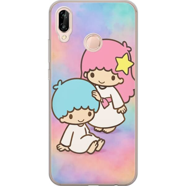 Huawei P20 lite Gennemsigtig cover Kawaii Sanrio Kiki Lola Little Twin Stars