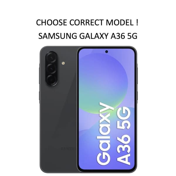 Samsung Galaxy A36 skal mobilskal silikon / TPU