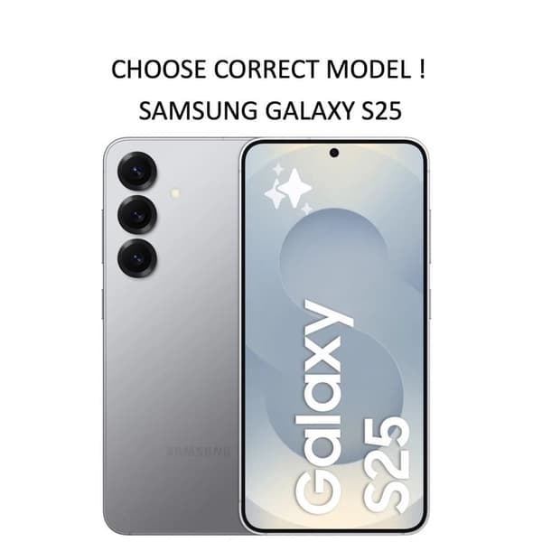 Samsung Galaxy S25 skal mobilskal silikon / TPU