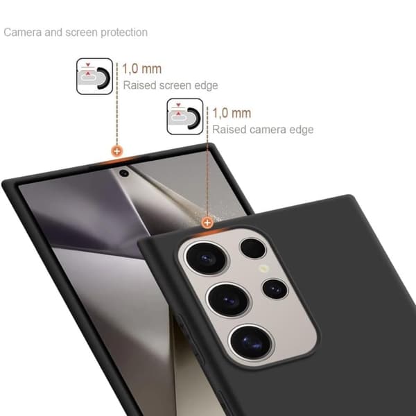 Samsung Galaxy S25 Ultra skal mobilskal silikon / TPU