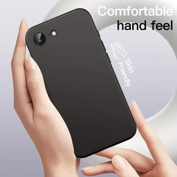 Silikon TPU skal Iphone 16e/16e5G fodral mobilskal skärmskydd