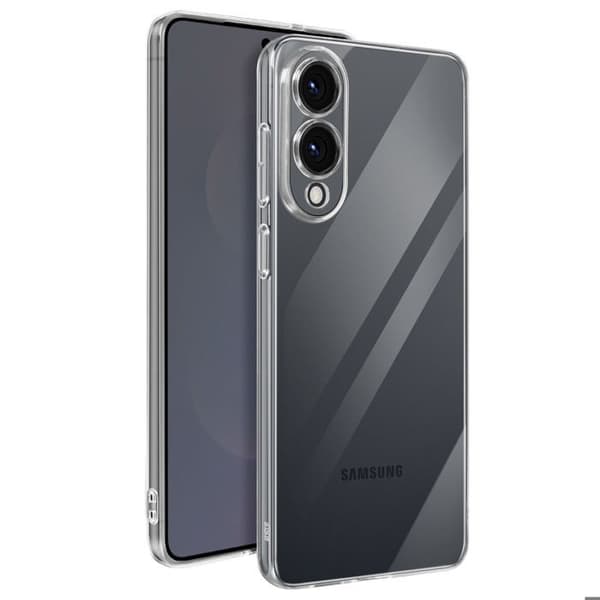 Coque för Samsung Galaxy S25 Edge Kontur Silikon Transparent