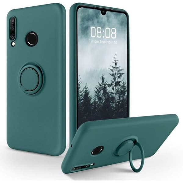 Gel-silikon skyddsskal för Huawei P30 Lite med stabilt stöd och repbeständighet.
