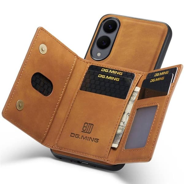 DG-Ming M2 deksel Samsung Galaxy S25 Edge - Brun