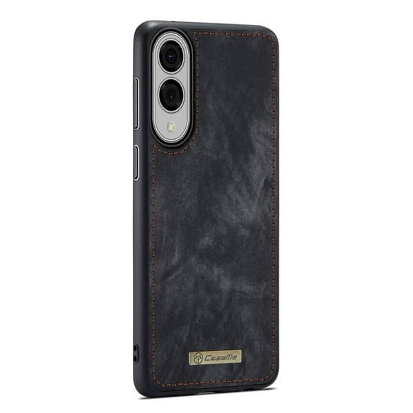 CaseMe puhelimenkotelo 008 8-kortti Samsung Galaxy S25 Edge - Musta/harmaa