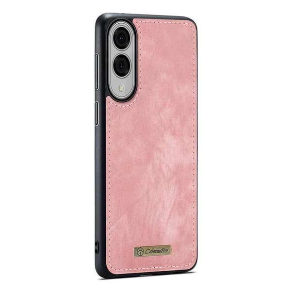CaseMe puhelimenkotelo 008 8-kortti Samsung Galaxy S25 Edge - Vaaleanpunainen
