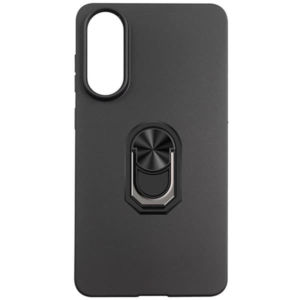 TPU sormuskotelo Samsung Galaxy S25 Edge - Musta