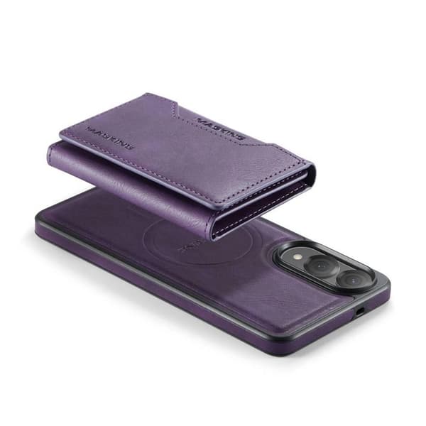 DG-Ming Magking K2 2in1 kotelo Samsung Galaxy S25 Edge - Violetti