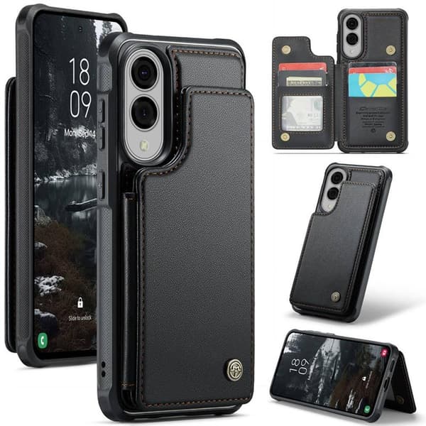 CaseMe mobilcover C22 Samsung Galaxy S25 Edge - Sort