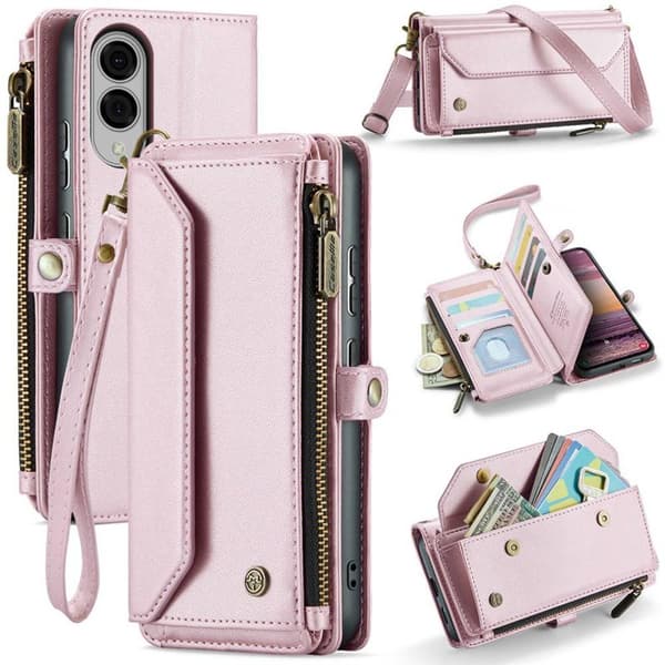 CaseMe mobildeksel C36 Samsung Galaxy S25 Edge - Rosa
