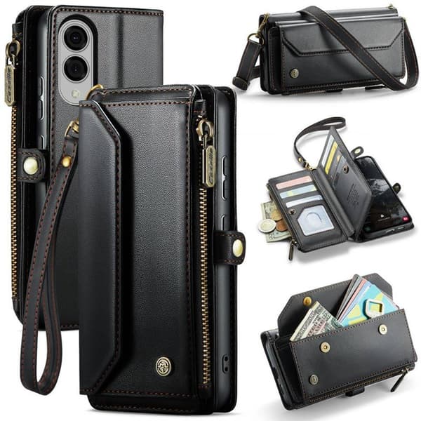 CaseMe mobilfodral C36 Samsung Galaxy S25 Edge - Svart