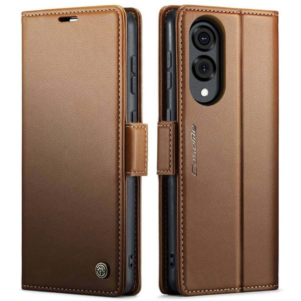 CaseMe puhelimenkotelo 023 Samsung Galaxy S25 Edge - Ruskea