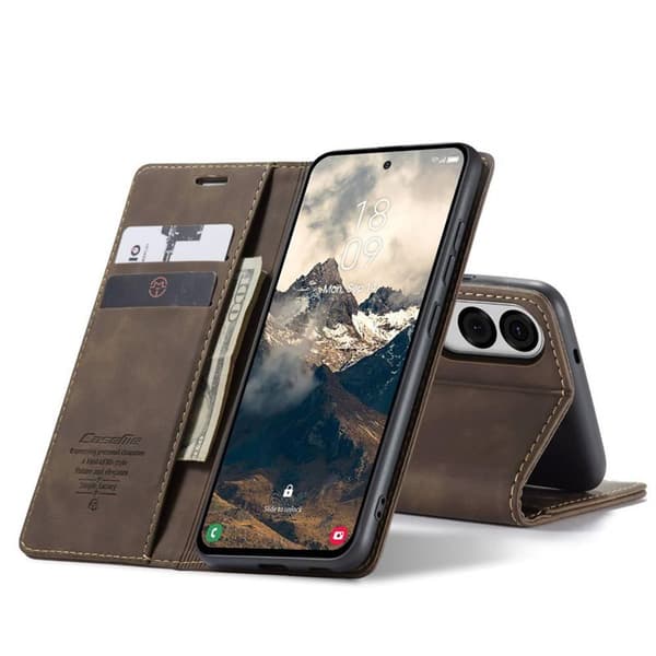 CaseMe puhelimenkotelo 013 Samsung Galaxy S25 Edge - Coffee
