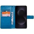 Miniatyrbillede 1 af 2: Wallet cover 3-kort Samsung Galaxy S25 Edge - Lyseblå