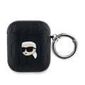 Miniatyrbillede 1 af 2: KarlLagerfeldMonogramKarlHead-AirPods1/2gencase(black)