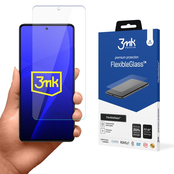 3mkFlexibleGlass-HybridglastilXiaomiRedmiNote12Pro/RedmiNote12Pro+