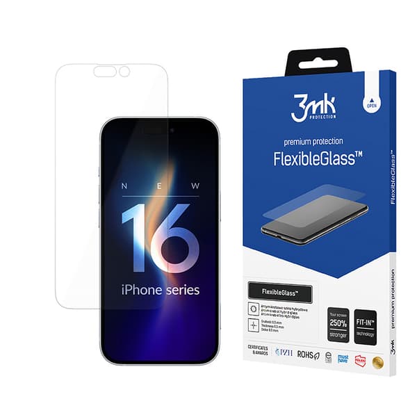 3mkFlexibleGlass-HybridGlassforiPhone16Plus