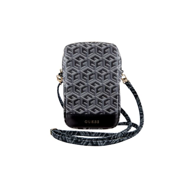 Guess Zip GCube Bottom Stripe - Telefontaske (sort)