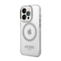 Miniatyrbillede 2 af 2: GuessMetalOutlineMagSafe-CovertiliPhone14Pro(Klar)