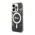 Miniatyrbillede 2 af 2: GuessGoldenMarbleMagSafe-CovertiliPhone14Pro(sort)