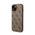 Miniatyrbillede 2 af 2: Guess4GMetalGoldLogo-iPhone15Plusetui(brun)