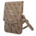 Miniatyrbild 1 av 2: Guess 4G Big Metal Logo Phone Bag - Bag with a smartphone compartment (brown)