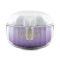 Miniatyrbild 1 av 2: GuessGlitterGradient-TWSBluetoothheadphones+chargingcase(purple)