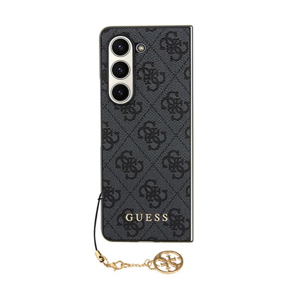 Guess 4G Charms Collection - Samsung Galaxy Z Fold 5-fodral (grå)