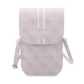 Miniatyrbild 2 av 2: Guess 4G Stripes - Crossbody phone bag (pink)