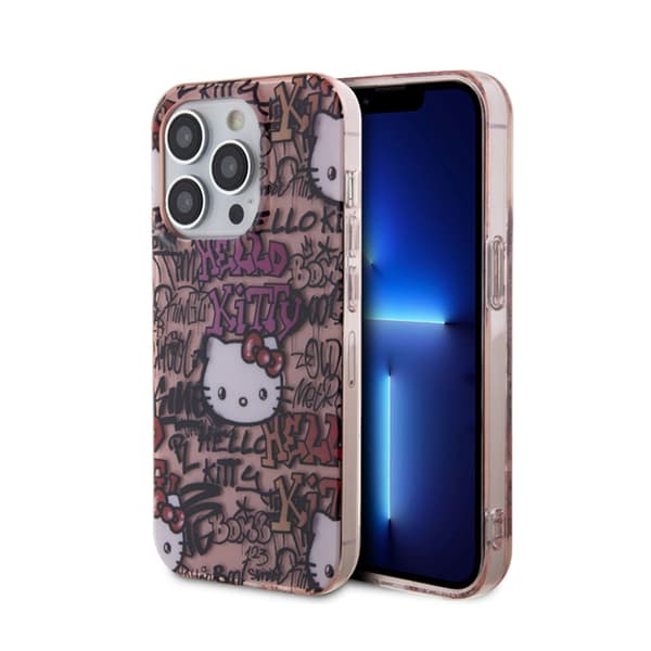 HelloKittyIMLTagsGraffiti-iPhone14Proetui(pink)