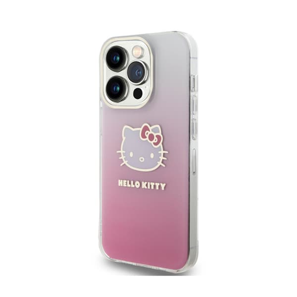 HelloKittyIMLGradientElectropKittyHead-SuojakuoriiPhone15Pro(vaaleanpunainen)