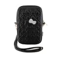 Miniatyrbild 2 av 2: HelloKittyQuiltedBowsStrap-Crossbodybagforphone(black)