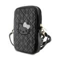 Miniatyrbild 1 av 2: HelloKittyQuiltedBowsStrap-Crossbodybagforphone(black)
