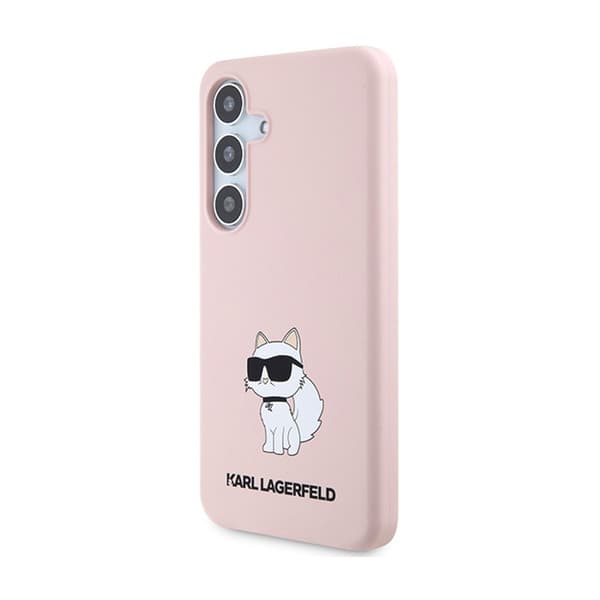 Karl Lagerfeld Silikon Choupette - Samsung Galaxy S24+ skal (rosa)