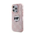 Miniatyrbillede 2 af 2: KarlLagerfeldIMLChoupetteHead&Monogram-iPhone15ProCase(pink)