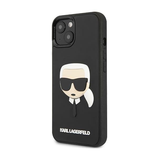 KarlLagerfeld3DgummiKarlshoved-etuitiliPhone14Plus(sort)
