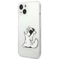 Miniatyrbillede 2 af 2: Karl Lagerfeld Leather Perforated Logo Case iPhone 14 Plus