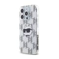 Pikkukuva 2 / 2: KarlLagerfeldIMLChoupetteHead&Monogram-iPhone15ProMaxCase(Transparent)