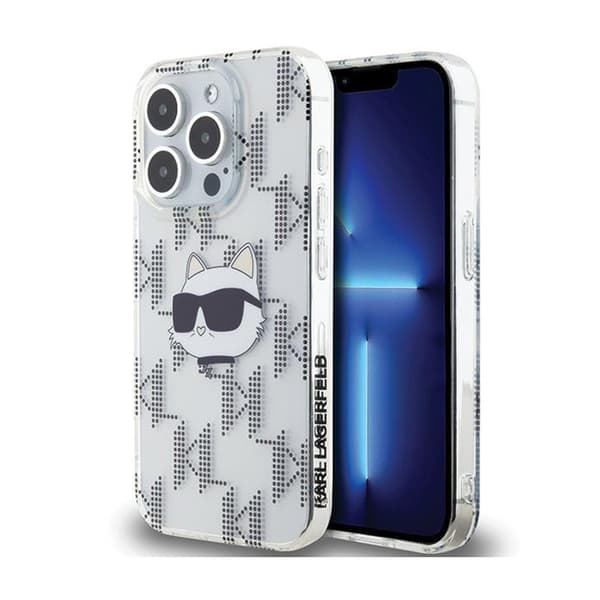 KarlLagerfeldIMLChoupetteHead&Monogram-iPhone15ProMaxCase(Transparent)