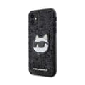Miniatyrbild 2 av 2: Karl Lagerfeld NFT Glitter Choupette Patch - Case for iPhone 11 (Black)
