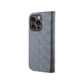 Pikkukuva 2 / 2: Karl Lagerfeld Booktype Saffiano Monogram - Case for iPhone 14 Pro (Grey)