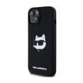 Pikkukuva 2 / 2: Karl Lagerfeld Silicone Choupette Head MagSafe - iPhone 15 Plus / 14 Plus Case (black)