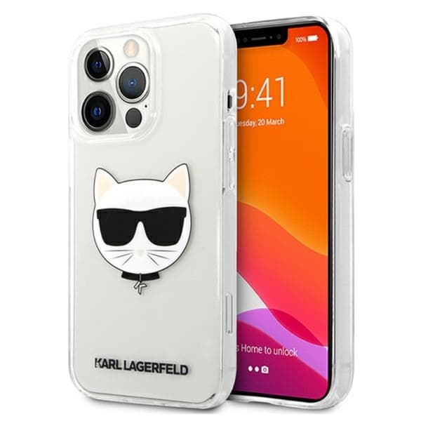 KarlLagerfeldChoupetteHead-FodralföriPhone13ProMax(Transparent)