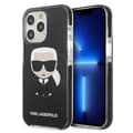 Pikkukuva 1 / 2: KarlLagerfeldFullbodyIkonik-EtuiiPhone13Pro(musta)