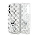 Miniatyrbillede 1 af 2: KarlLagerfeldMonogramChoupette-SamsungGalaxyS23FEetui(gennemsigtig)