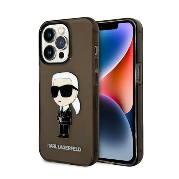 KarlLagerfeldIMLNFTIkonik-koteloiPhone14ProMaxille(musta)