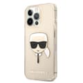 Pikkukuva 2 / 2: KarlLagerfeldKarlsHeadGlitter-koteloiPhone13Prolle(kulta)