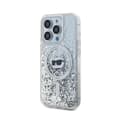 Pikkukuva 2 / 2: KarlLagerfeldLiquidGlitterChoupetteHeadMagSafe-iPhone13ProCase(Transparent)